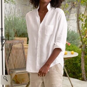 Frank & Eileen Linen Eileen Blouse